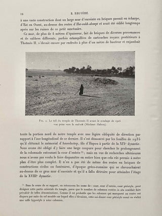 Rapport sur les fouilles de Deir el-Medineh (1926). Sondage au temple funéraire de Thoutmès II.[newline]M2072a-07.jpeg