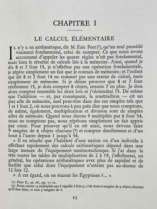 La science &eacute;gyptienne. L&rsquo;arithm&eacute;tique au Moyen Empire.[newline]M2081b-07.jpeg
