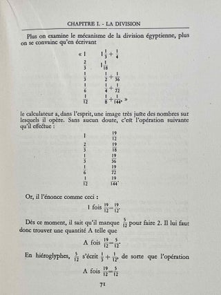 La science &eacute;gyptienne. L&rsquo;arithm&eacute;tique au Moyen Empire.[newline]M2081b-08.jpeg
