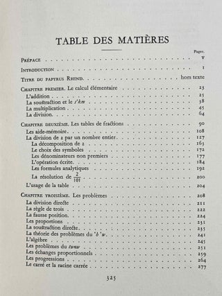 La science &eacute;gyptienne. L&rsquo;arithm&eacute;tique au Moyen Empire.[newline]M2081b-09.jpeg