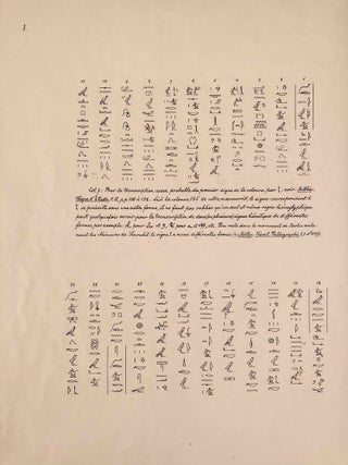 Les papyrus hiératiques No. 1115, 1116 A et 1116 B de l’Ermitage Impérial à St-Pétersbourg