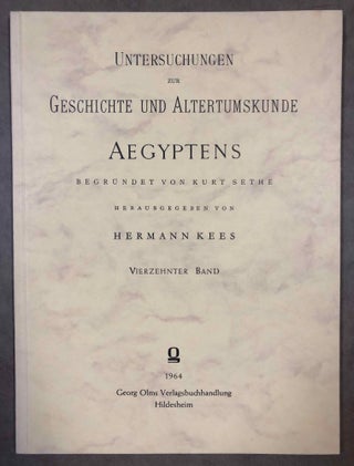 Item #M2100 Der Einfluss der Militärführer in der 18. ägyptischen Dynastie. HELCK Wolfgang