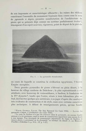 Douze ans de fouilles dans la nécropole memphite. 1924-1936.
