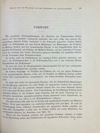 Bericht &uuml;ber die Grabungen der Akademie der Wissenschaften in Wien auf den Friedh&ouml;fen von El-Kubanieh-S&uuml;d, Winter 1910-1911, [with:] Bericht &uuml;ber die Grabungen der Akademie der Wissenschaften in Wien auf den Friedh&ouml;fen von El-Kubanieh-Nord, Winter 1910-1911.[newline]M2119-11.jpeg
