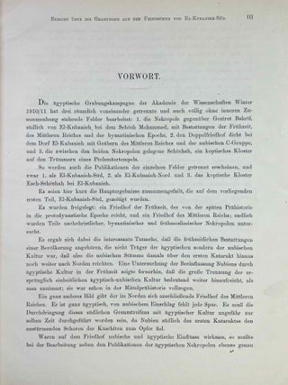 Bericht &uuml;ber die Grabungen der Akademie der Wissenschaften in Wien auf den Friedh&ouml;fen von El-Kubanieh-S&uuml;d, Winter 1910-1911[newline]M2119a-04.jpeg