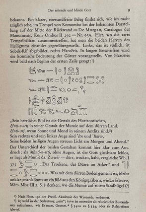Der sehende und der blinde Gott (Mhntj-irtj und Mhntj-n-irtj)