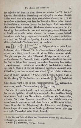 Der sehende und der blinde Gott (Mhntj-irtj und Mhntj-n-irtj)