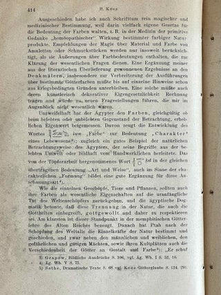 Farbensymbolik in &auml;gyptischen religi&ouml;sen Texten