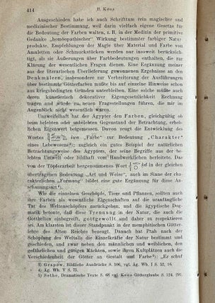 Farbensymbolik in ägyptischen religiösen Texten