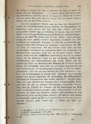 Farbensymbolik in ägyptischen religiösen Texten