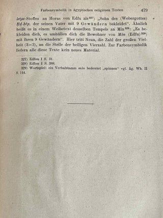 Farbensymbolik in ägyptischen religiösen Texten