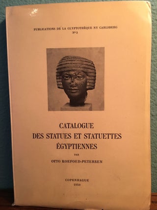 Item #M2138a Ny-Carlsberg Glyptotek. Catalogue des statues et statuettes égyptiennes....[newline]M2138a.jpg