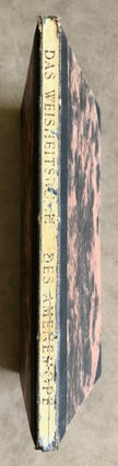 Item #M2145c Das Weisheitsbuch des Amenemope aus dem Papyrus 10,474 des British Museum. LANGE...
