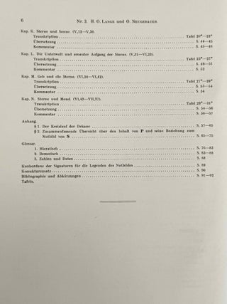Papyrus Carlsberg No. I. Ein hieratisch-demotischer kosmologischer Text.[newline]M2146d-06.jpeg