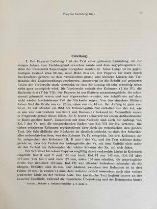 Papyrus Carlsberg No. I. Ein hieratisch-demotischer kosmologischer Text.[newline]M2146d-07.jpeg