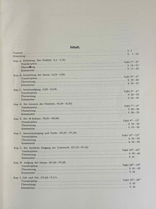 Papyrus Carlsberg No. I. Ein hieratisch-demotischer kosmologischer Text.