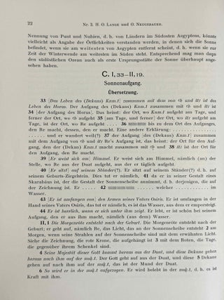 Papyrus Carlsberg No. I. Ein hieratisch-demotischer kosmologischer Text.