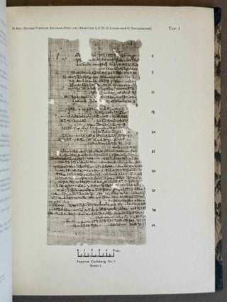 Papyrus Carlsberg No. I. Ein hieratisch-demotischer kosmologischer Text.