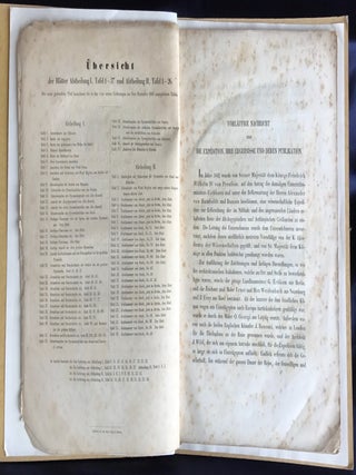Denkm&auml;ler aus Aegypten und Aethiopien. Vorl&auml;ufige Nachricht &uuml;ber die Expedition, ihre Ergebnisse und deren Publikation.