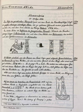 Denkmäler aus Aegypten und Aethiopien. Text volumes 1 to 5 (complete text)[newline]M2161d-10.jpg