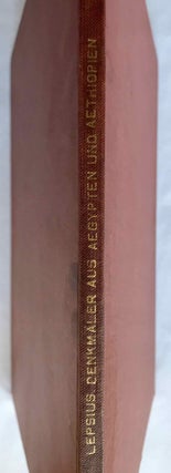 Item #M2161e Denkmäler aus Aegypten und Aethiopien. Vorläufige Nachricht über die Expedition,...