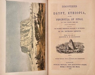 Discoveries in Egypt, Ethiopia, and the Peninsula of Sinai, in the Years 1842-1845, During the Mission Sent Out by His Majesty Frederick William IV. of Prussia.[newline]M2162-03.jpeg