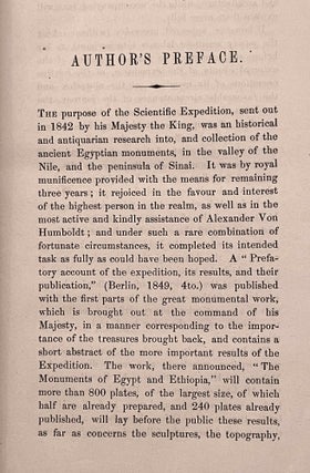 Discoveries in Egypt, Ethiopia, and the Peninsula of Sinai, in the Years 1842-1845, During the Mission Sent Out by His Majesty Frederick William IV. of Prussia.[newline]M2162-04.jpeg