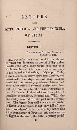 Discoveries in Egypt, Ethiopia, and the Peninsula of Sinai, in the Years 1842-1845, During the Mission Sent Out by His Majesty Frederick William IV. of Prussia.[newline]M2162-11.jpeg