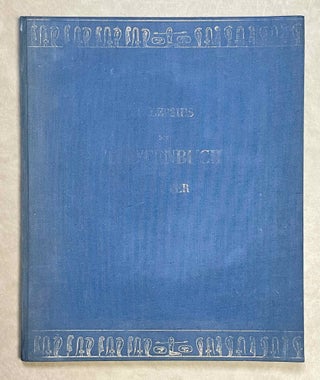 Item #M2164b Das Todtenbuch der Ägypter. Nach dem hieroglyphischen Papyrus in Turin. Mit einem...