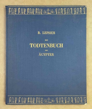 Item #M2164d Das Todtenbuch der Ägypter. Nach dem hieroglyphischen Papyrus in Turin. Mit einem...