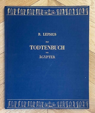 Item #M2164e Das Todtenbuch der Ägypter. Nach dem hieroglyphischen Papyrus in Turin. Mit einem...