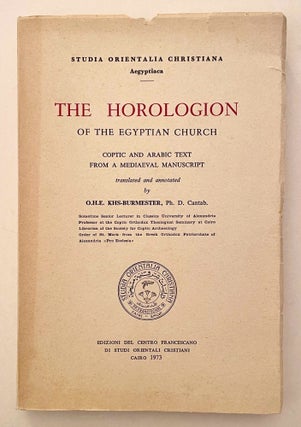 Item #M2167 The Horologion of the Egyptian Church. Coptic and Arabic text from a mediaeval...