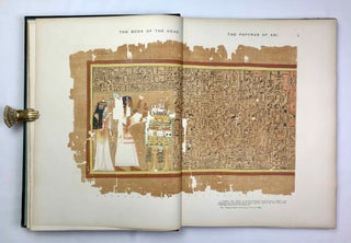 Item #M2171a The Book of the Dead. Facsimile of the Papyrus of Ani in the British Museum. BUDGE...[newline]M2171a-00.jpeg