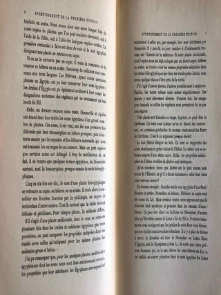 La flore pharaonique d’après les documents hiéroglyphiques et les spécimens découverts dans les tombes. 2e édition revue et augmentée, suivie de 6 index.