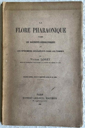 Item #M2175 La flore pharaonique d’après les documents hiéroglyphiques et les spécimens...