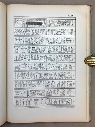 Baugeschichte des Denderatempels und Beschreibung der einzelnen Theile des Bauwerkes nach den an seinen Mauern befindlichen Inschriften[newline]M2191-11.jpeg