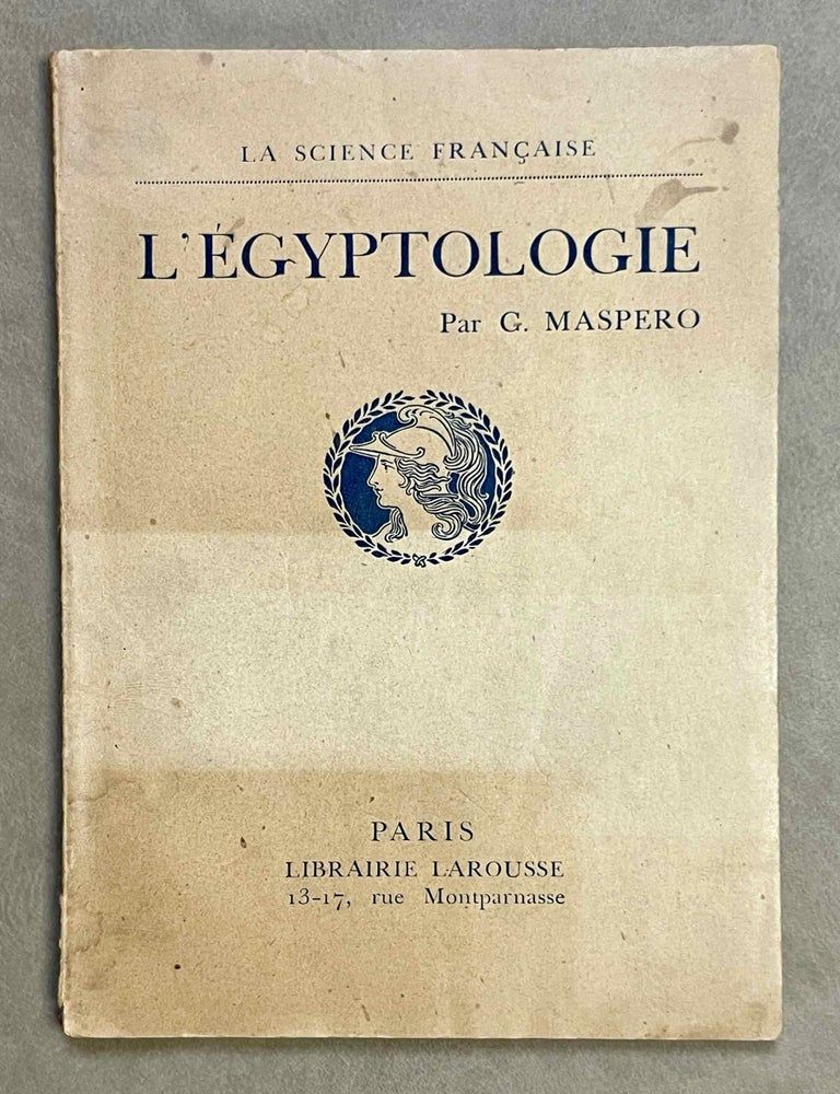 Item #M2210 L&rsquo;&eacute;gyptologie. MASPERO Gaston.[newline]M2210-00.jpeg