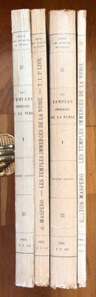 Item #M2213 Rapports relatifs à la consolidation des temples. 1e, 2e, 3e & 4e livraison...