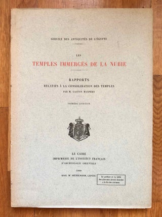 Rapports relatifs à la consolidation des temples. 1e, 2e, 3e & 4e livraison (complete set)
