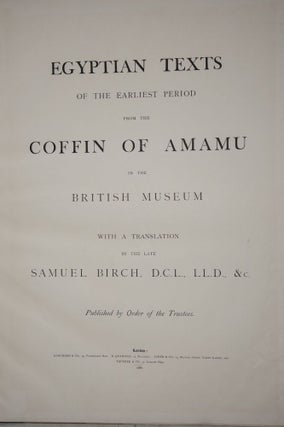 Egyptian Texts of the Earliest Period from the Coffin of Amamu in the British Museum[newline]M2227-03.jpg