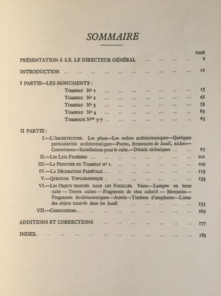 La nécropole de Moustafa Pacha. Annuaire du Musée gréco-romain (1933-34 - 1934-35)