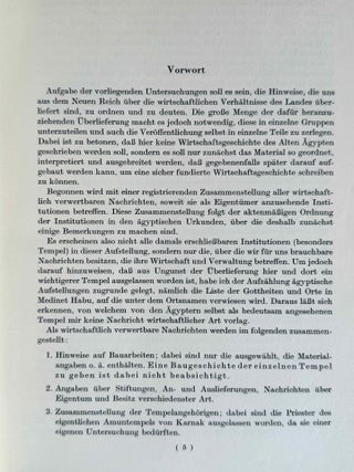Materialien zur Wirtschaftsgeschichte des Neuen Reiches. Band I-VI + Indices (complete set)[newline]M2269d-05.jpeg