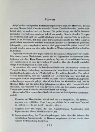 Materialien zur Wirtschaftsgeschichte des Neuen Reiches. Band I-VI + Indices (complete set)