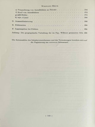 Materialien zur Wirtschaftsgeschichte des Neuen Reiches. Band I-VI + Indices (complete set)[newline]M2269d-09.jpeg