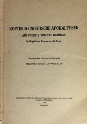 Item #M2274 Koptisch-gnostische Apokalypsen aus Codex V von Nag Hammadi im koptischen Museum zu...[newline]M2274.jpg