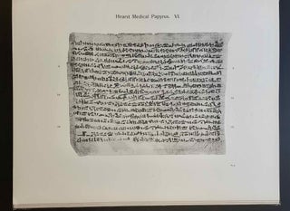 Item #M2299a The Hearst Medical Papyrus. Hieratic text in 17 facsimile plates in collotype with...[newline]M2299a.jpeg