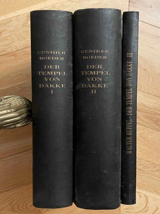 Item #M2305e Der Tempel von Dakke. Band I, II & III (complete set). ROEDER G&uuml;nther[newline]M2305e-00.jpeg