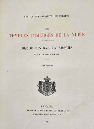 Von Debod bis Bab Kalabsche. Tome I, II & III (complete set)[newline]M2308-03.jpeg