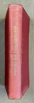 Item #M2345b Koptische Grammatik. Mit Chrestomathie, Wörterverzeichnis und Literatur. STEINDORFF...