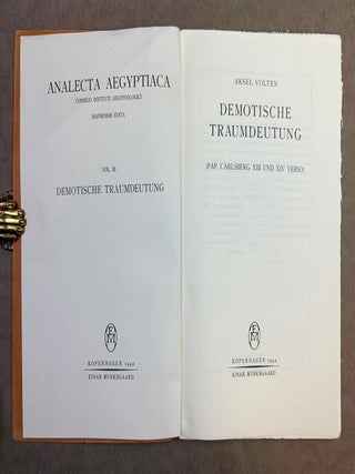 Demotische Traumdeutung (Pap. Carlsberg XIII und XIV verso)[newline]M2364d-02.jpeg